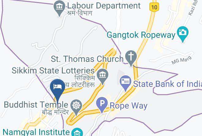 Gangtok - Hotel Gangtok Drift Maps