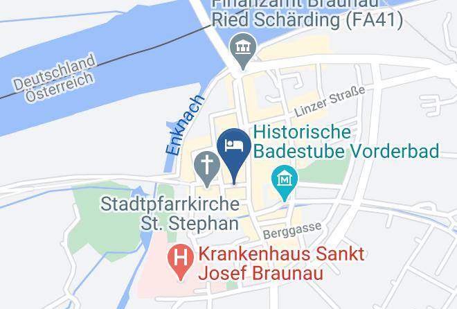 Braunau Am Inn - Hotel Gann Maps