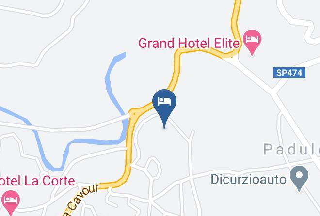 Hotel Gans Cascia Map