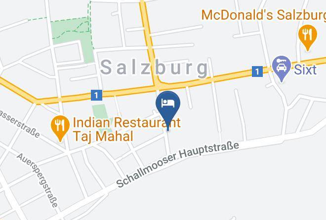 Salzburg - Hotel Ganslhof Maps