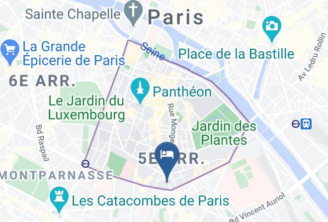 Paris - Hotel Garance Maps