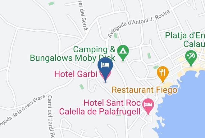 Girona - Hotel Garbi Maps