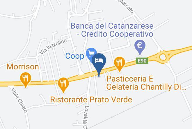 Catanzaro - Hotel Garcea Maps