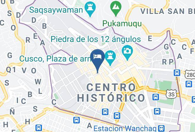 Cusco - Hotel Garcilaso I Maps