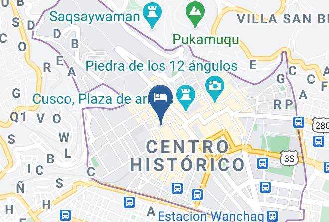 Cusco - Hotel Garcilaso Ii Maps
