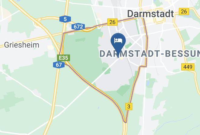 Darmstadt - Hotel Garda Maps