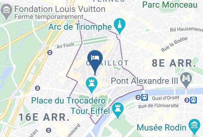 Paris - Hotel Garden Elysee Maps