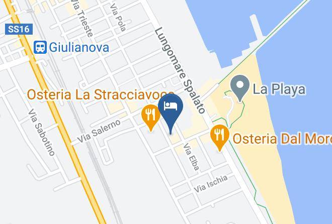 Teramo - Hotel Garden Giulianova Maps