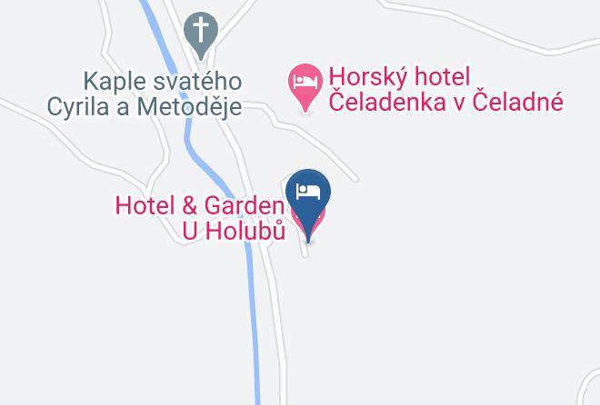 Frydek Mistek - Hotel & Garden Holubu Maps
