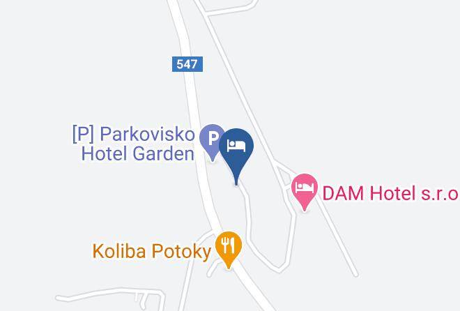 Kosice Okolie - Hotel Garden Kosice Maps