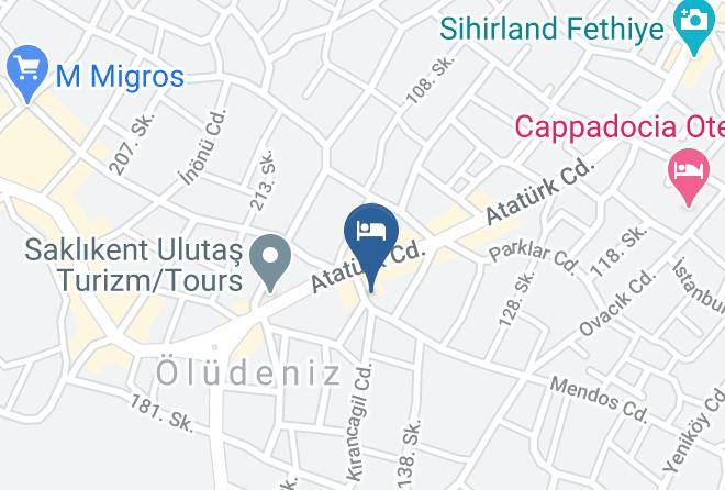 Fethiye - Hotel Garden Of Eden Maps