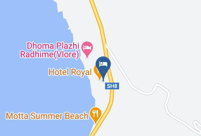 Vlore - Hotel Garden Maps