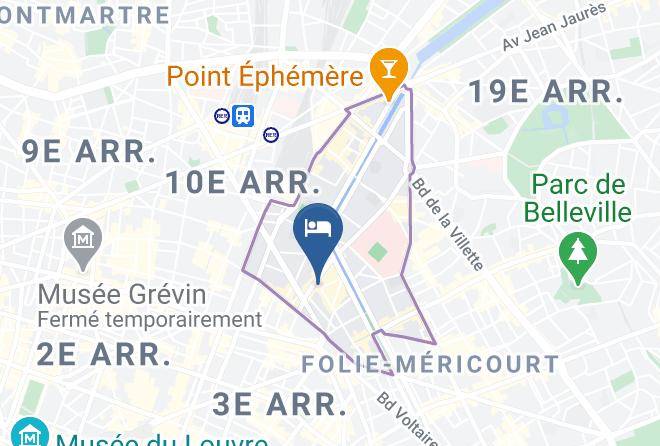 Hotel Garden Saint Martin Map