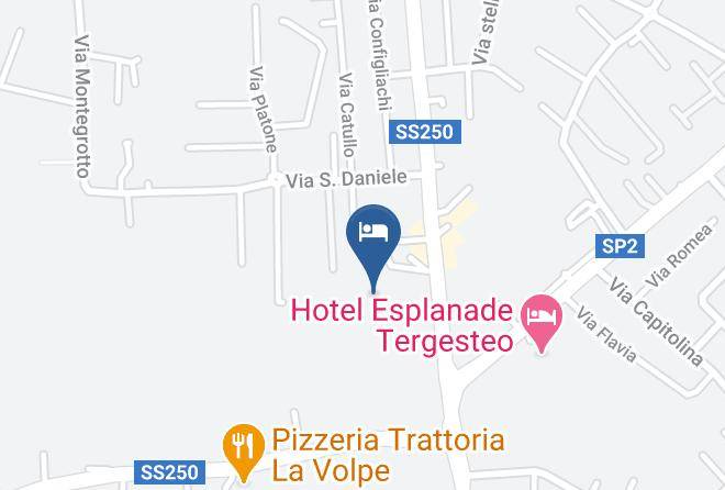 Padua - Hotel Garden Terme Montegrotto Terme Maps