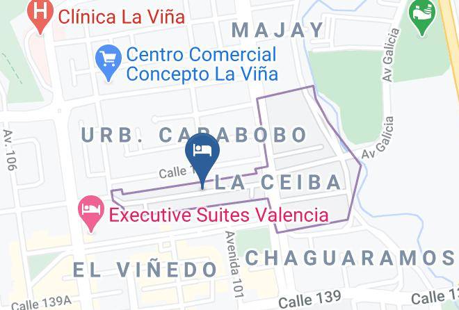 Valencia - Hotel Garden Valencia Maps