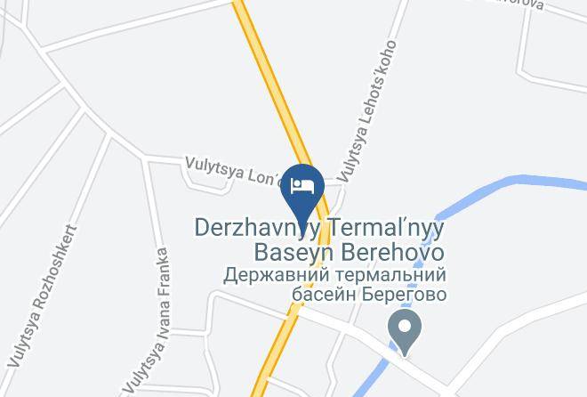 Berehove - Hotel Gardenia Maps