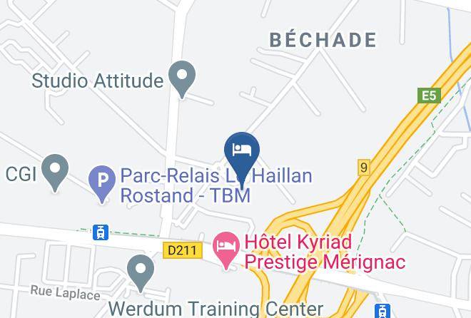 Gironde - Hotel Gardenia Bordeaux Ouest Maps
