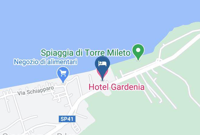 Foggia - Hotel Gardenia Maps