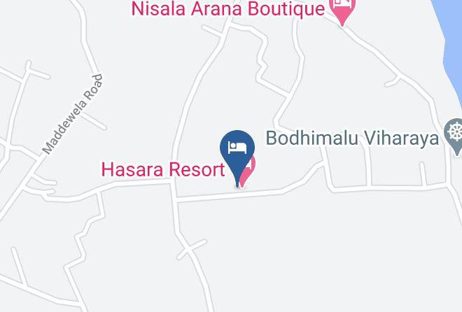 Galle - Hotel Gardenia Maps