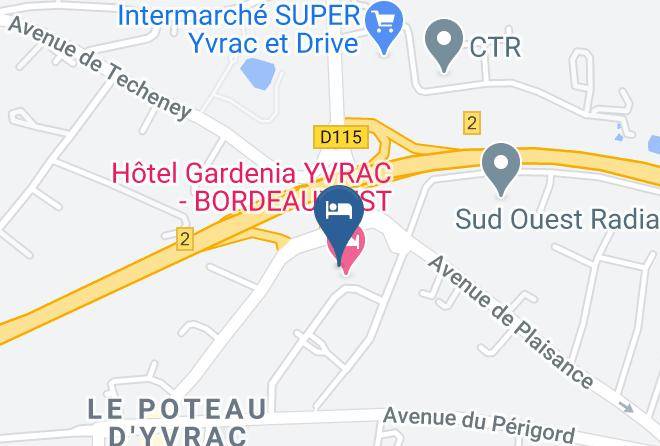 Gironde - Hotel Gardenia Maps