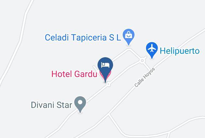 Albacete - Hotel Gardu Maps