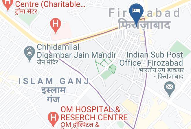 Firozabad - Hotel Garg Maps