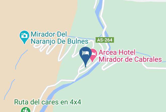 Asturias - Hotel Garganta Del Cares Maps