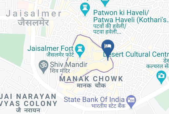 Jaisalmer - Hotel Garh Jaisal Haveli Jaisalmer Maps