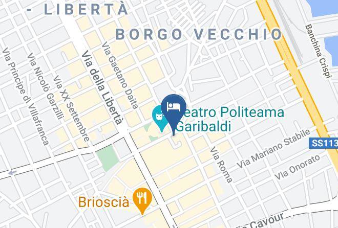 Palermo - Hotel Garibaldi Maps