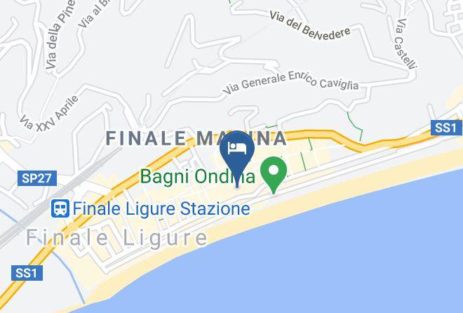 Savona - Hotel Garibaldi Maps