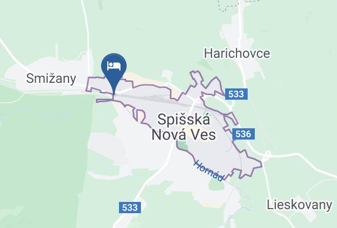 Spisska Nova Ves - Hotel Garni 31 Maps