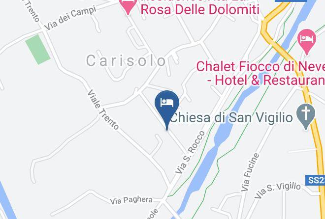 Trento - Hotel Garni Al Nardis B&b Residence Maps