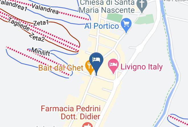 Sondrio - Hotel Garni Al Plan Maps