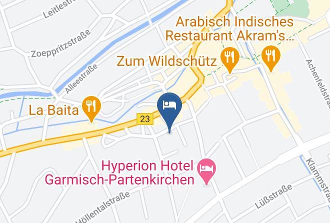 Garmisch Partenkirchen - Hotel Garni Almenrausch Und Edelweiss Maps