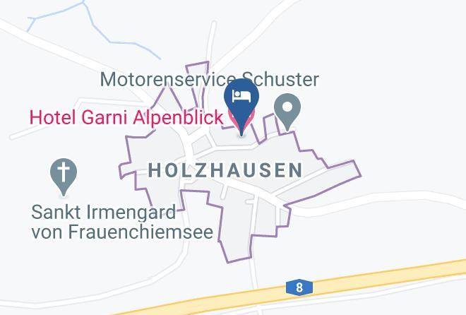 Traunstein - Hotel Garni Alpenblick Maps