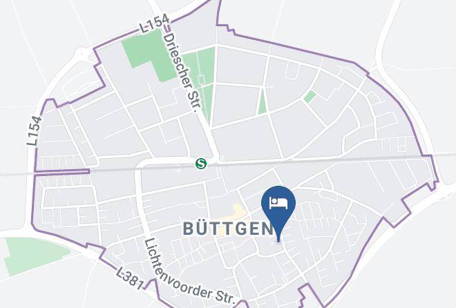 Neuss - Hotel Garni Alt Buttgen Maps