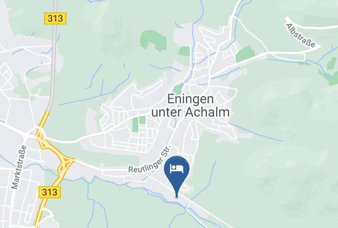 Reutlingen - Hotel Garni Am Arbach Maps