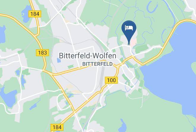 Anhalt Bitterfeld - Hotel Garni Am Krankenhaus Maps