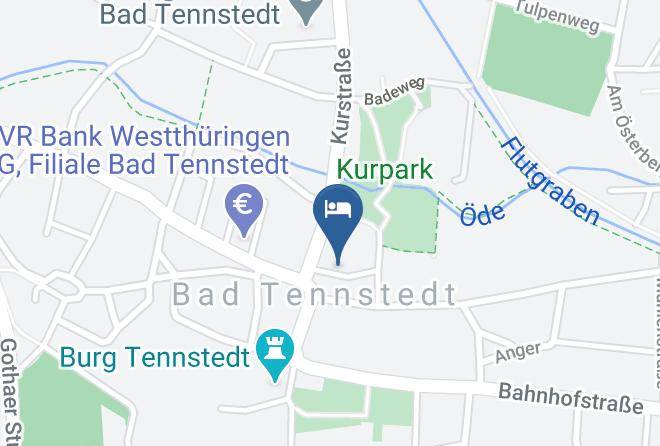 Unstrut Hainich Kreis - Hotel Garni Am Kurpark Maps