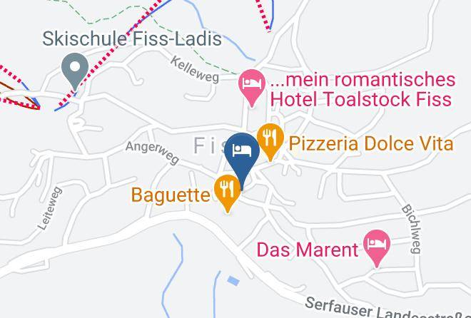 Landeck - Hotel Garni Am Romerweg Maps