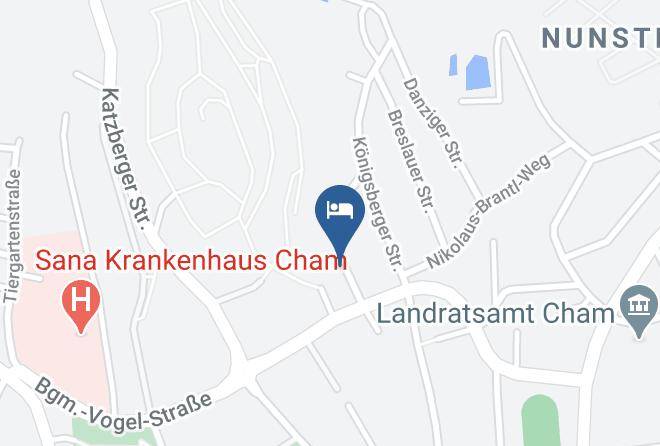 Cham - Hotel Garni Am Stadtpark Maps