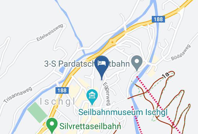 Landeck - Hotel Garni Andreas Maps