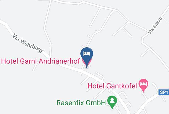 Bolzano - Hotel Garni Andrianerhof Maps