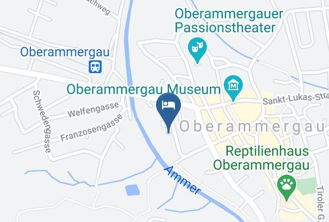 Garmisch Partenkirchen - Hotel Garni Antonia Maps