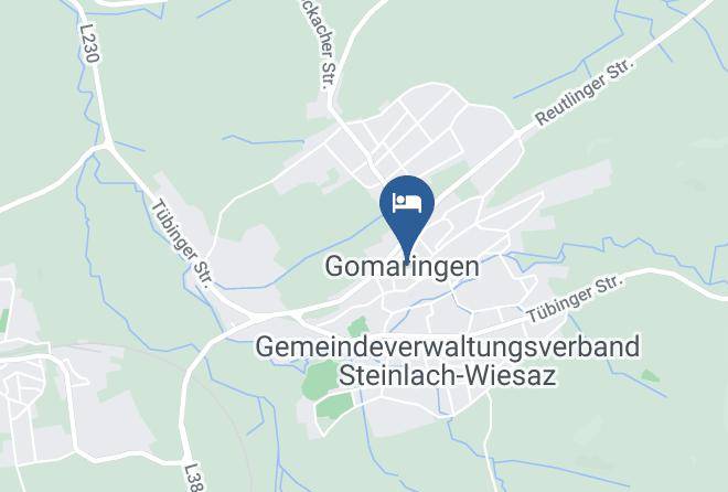 Tubingen - Hotel Garni Arcis Maps