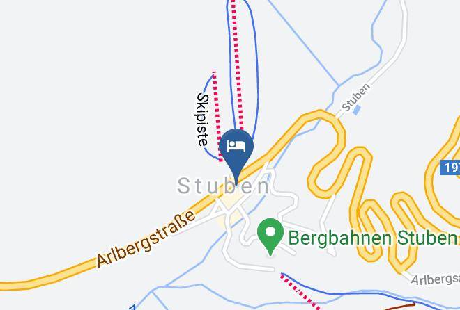 Bludenz - Hotel Garni Arlberg Maps