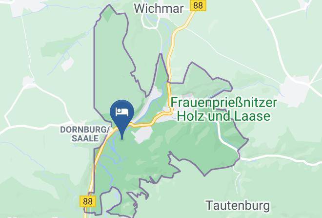 Saale Holzland Kreis - Hotel Garni Ausspanne Zum Graf Maps