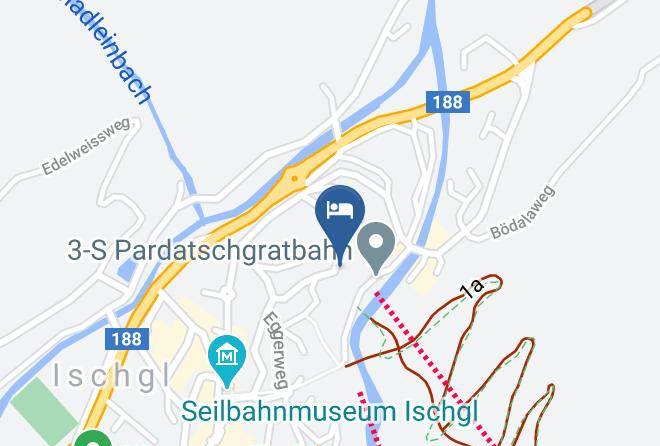 Landeck - Hotel Garni Austria Maps