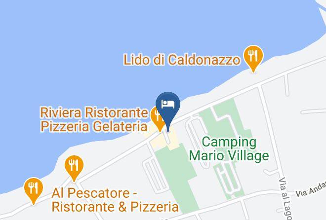 Trento - Hotel Garni Bellavista Maps