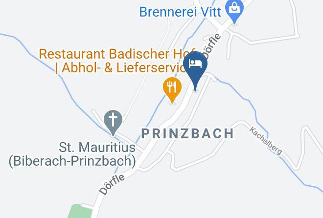 Ortenaukreis - Hotel Garni Bergblick Maps